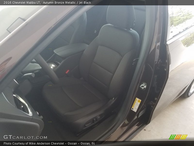 Autumn Bronze Metallic / Jet Black 2016 Chevrolet Malibu LT