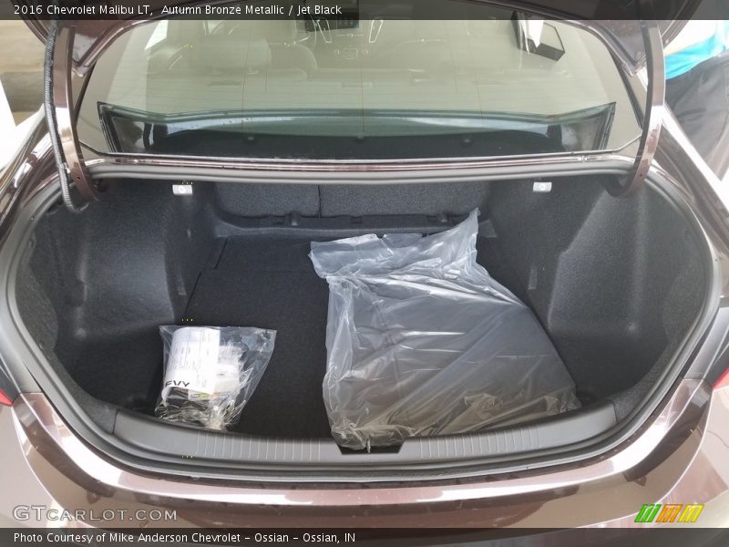 Autumn Bronze Metallic / Jet Black 2016 Chevrolet Malibu LT