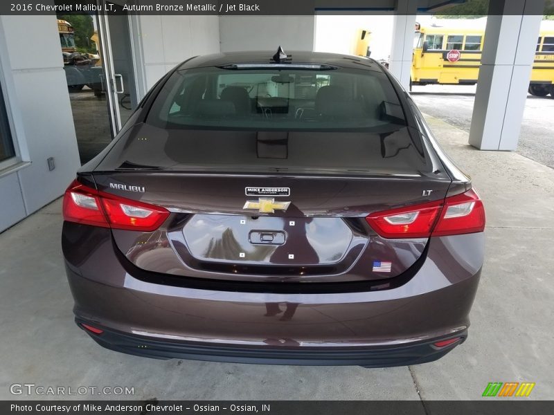 Autumn Bronze Metallic / Jet Black 2016 Chevrolet Malibu LT
