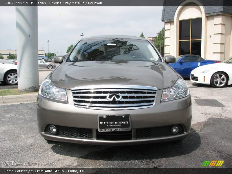 Umbria Gray Metallic / Bourbon 2007 Infiniti M 35 Sedan