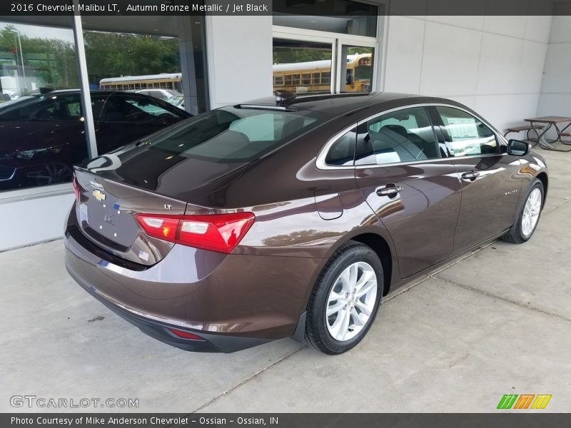Autumn Bronze Metallic / Jet Black 2016 Chevrolet Malibu LT