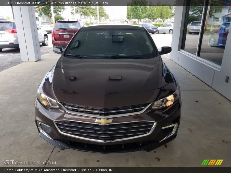 Autumn Bronze Metallic / Jet Black 2016 Chevrolet Malibu LT
