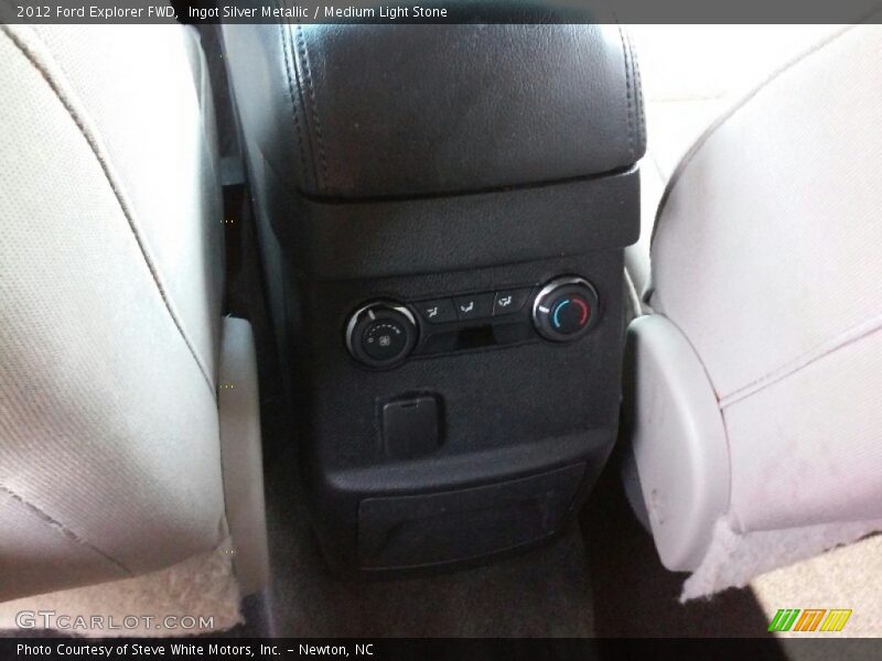 Ingot Silver Metallic / Medium Light Stone 2012 Ford Explorer FWD