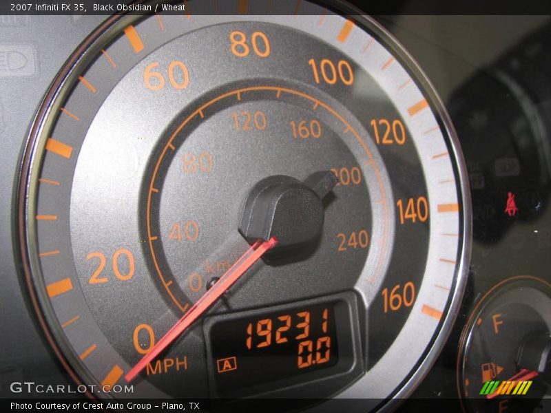 Black Obsidian / Wheat 2007 Infiniti FX 35