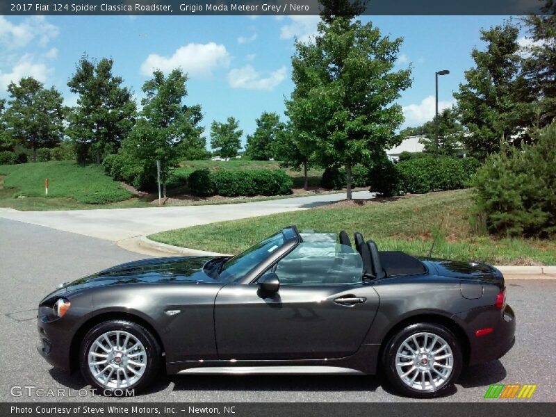  2017 124 Spider Classica Roadster Grigio Moda Meteor Grey