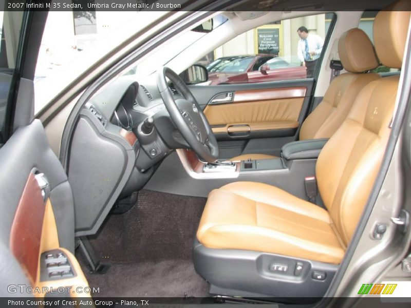 Umbria Gray Metallic / Bourbon 2007 Infiniti M 35 Sedan