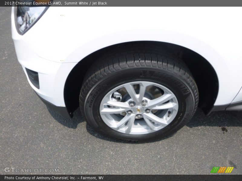 Summit White / Jet Black 2017 Chevrolet Equinox LS AWD