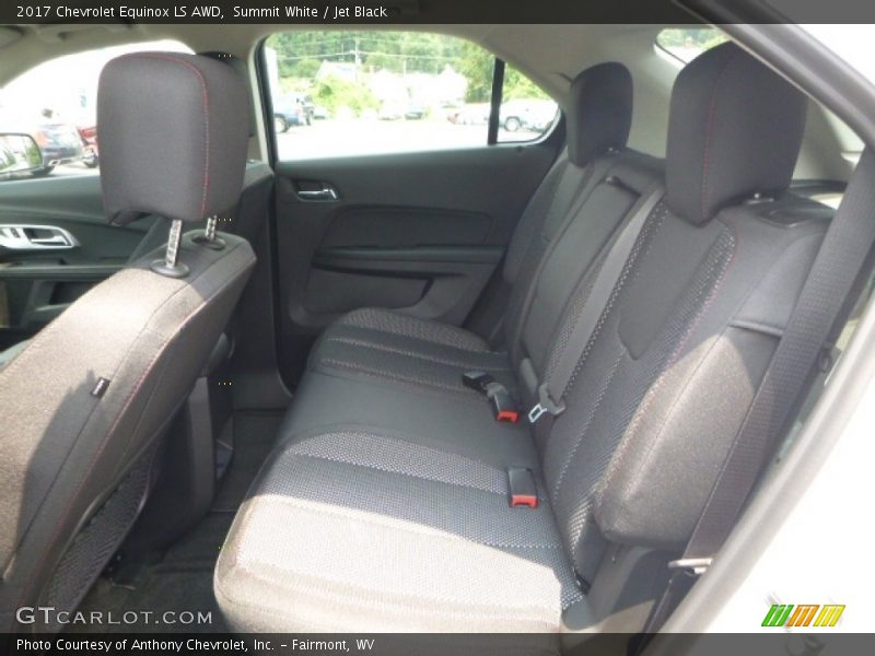 Summit White / Jet Black 2017 Chevrolet Equinox LS AWD