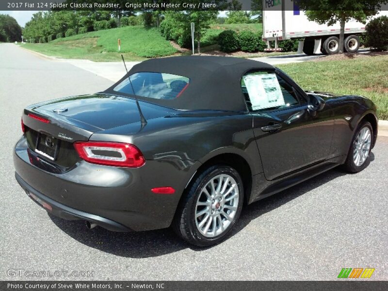  2017 124 Spider Classica Roadster Grigio Moda Meteor Grey