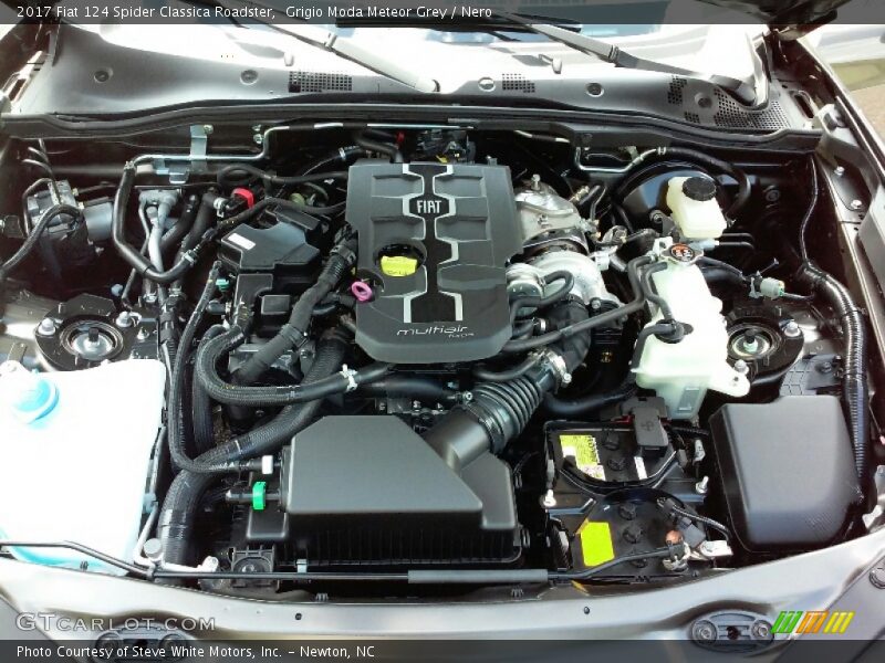  2017 124 Spider Classica Roadster Engine - 1.4 Liter Turbocharged SOHC 16-Valve MultiAir 4 Cylinder