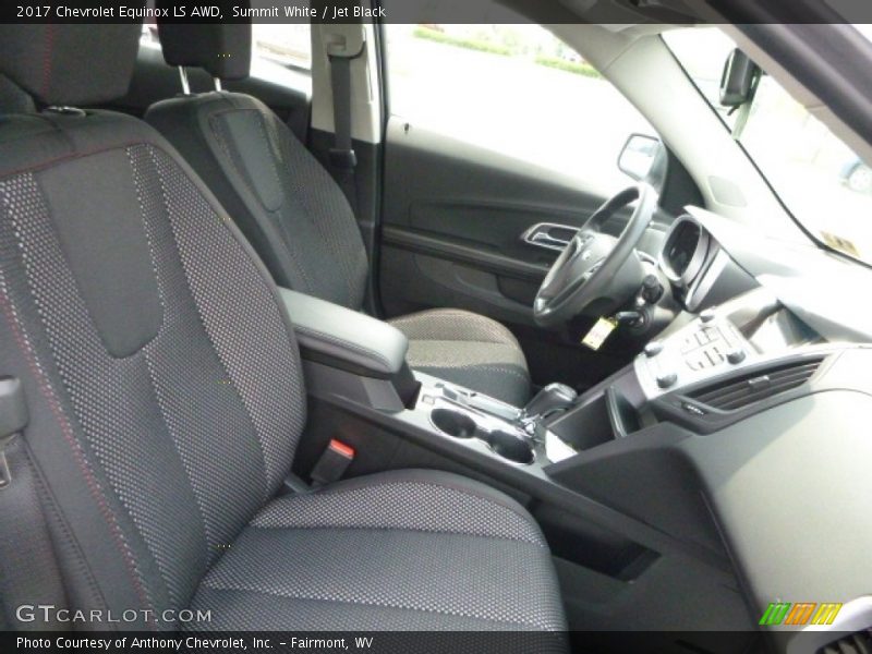 Summit White / Jet Black 2017 Chevrolet Equinox LS AWD