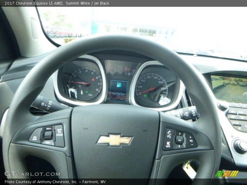 Summit White / Jet Black 2017 Chevrolet Equinox LS AWD
