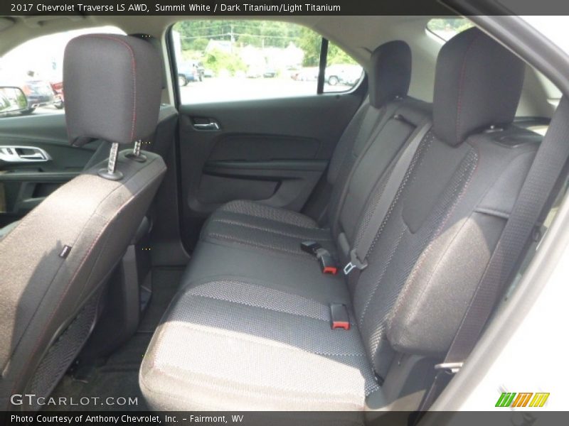 Summit White / Dark Titanium/Light Titanium 2017 Chevrolet Traverse LS AWD