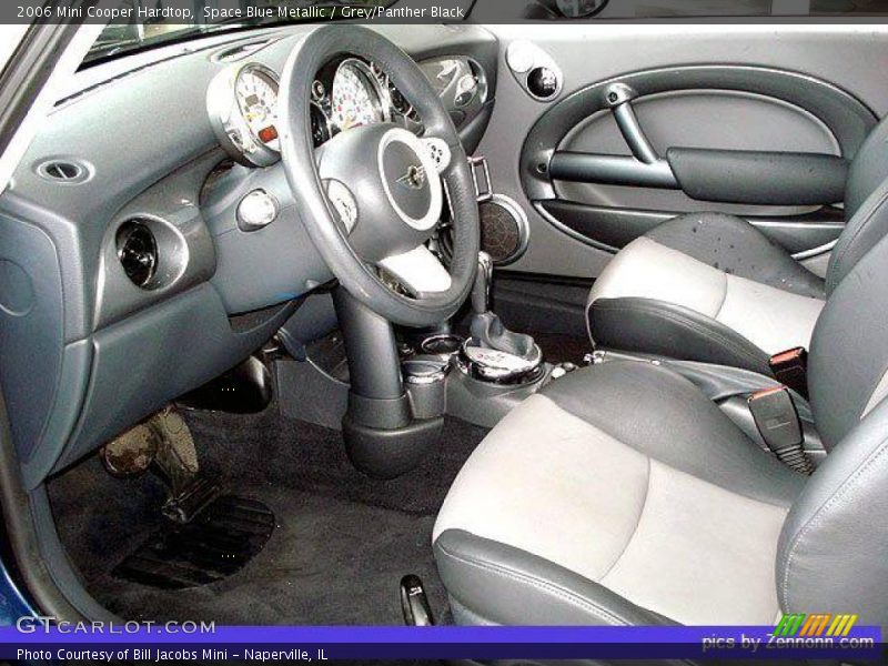 Space Blue Metallic / Grey/Panther Black 2006 Mini Cooper Hardtop