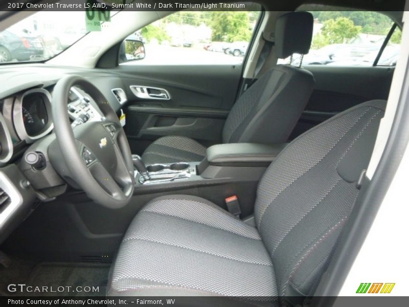 Summit White / Dark Titanium/Light Titanium 2017 Chevrolet Traverse LS AWD