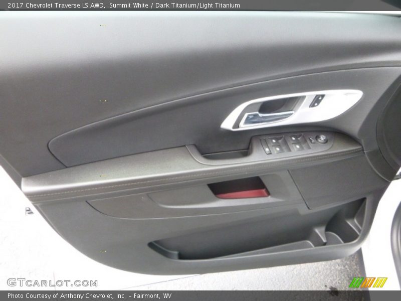 Summit White / Dark Titanium/Light Titanium 2017 Chevrolet Traverse LS AWD
