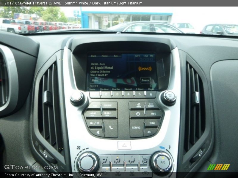 Summit White / Dark Titanium/Light Titanium 2017 Chevrolet Traverse LS AWD