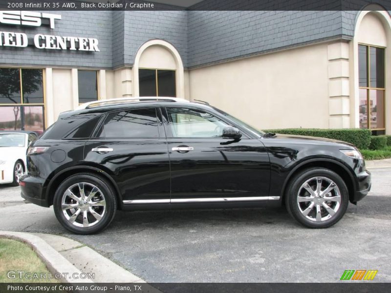 Black Obsidian / Graphite 2008 Infiniti FX 35 AWD