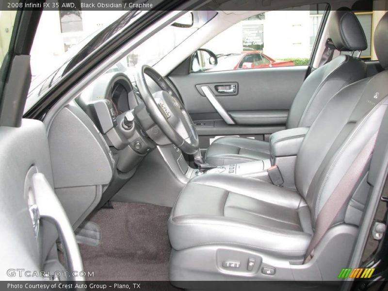 Black Obsidian / Graphite 2008 Infiniti FX 35 AWD