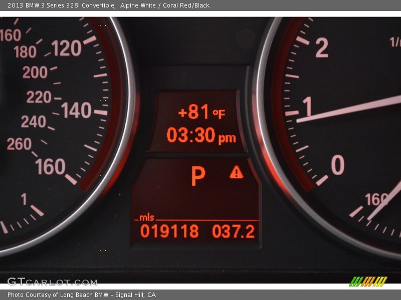Alpine White / Coral Red/Black 2013 BMW 3 Series 328i Convertible