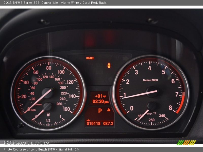 Alpine White / Coral Red/Black 2013 BMW 3 Series 328i Convertible