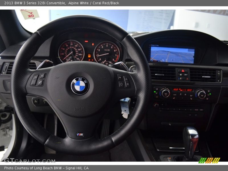 Alpine White / Coral Red/Black 2013 BMW 3 Series 328i Convertible