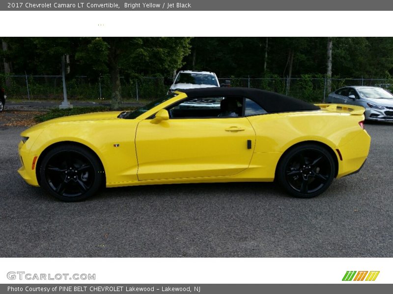  2017 Camaro LT Convertible Bright Yellow