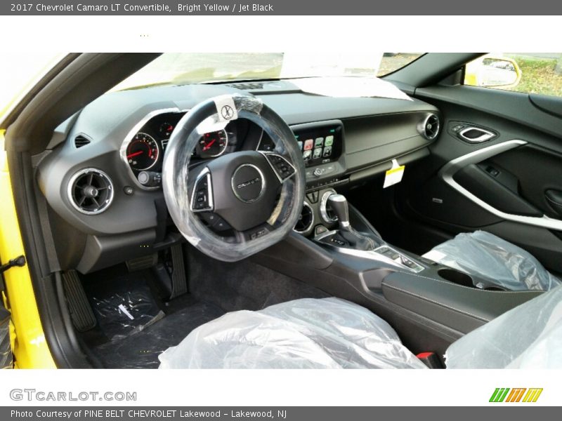 Bright Yellow / Jet Black 2017 Chevrolet Camaro LT Convertible