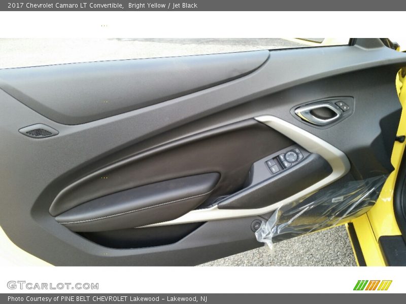 Bright Yellow / Jet Black 2017 Chevrolet Camaro LT Convertible