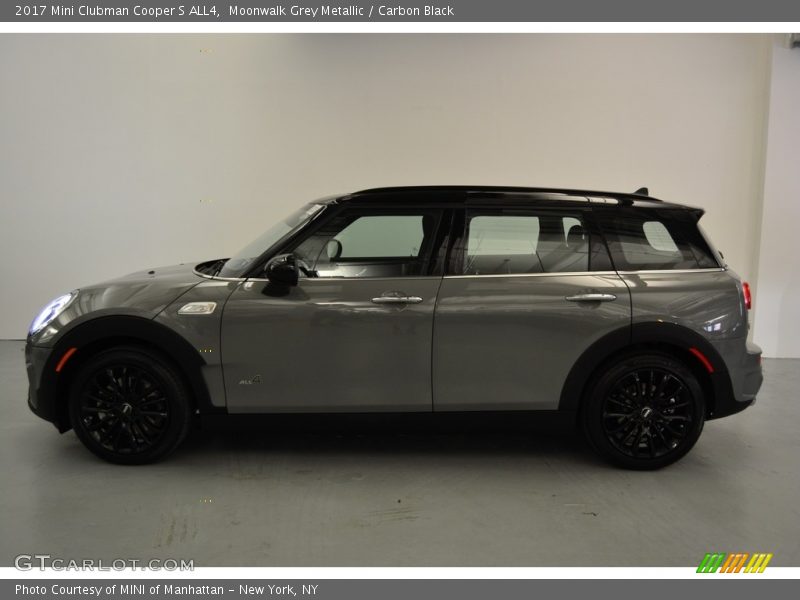 Moonwalk Grey Metallic / Carbon Black 2017 Mini Clubman Cooper S ALL4
