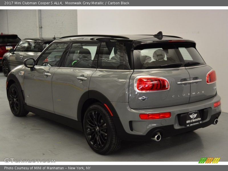 Moonwalk Grey Metallic / Carbon Black 2017 Mini Clubman Cooper S ALL4