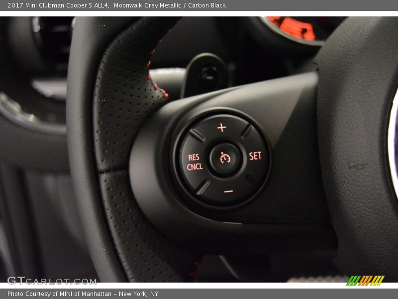 Controls of 2017 Clubman Cooper S ALL4