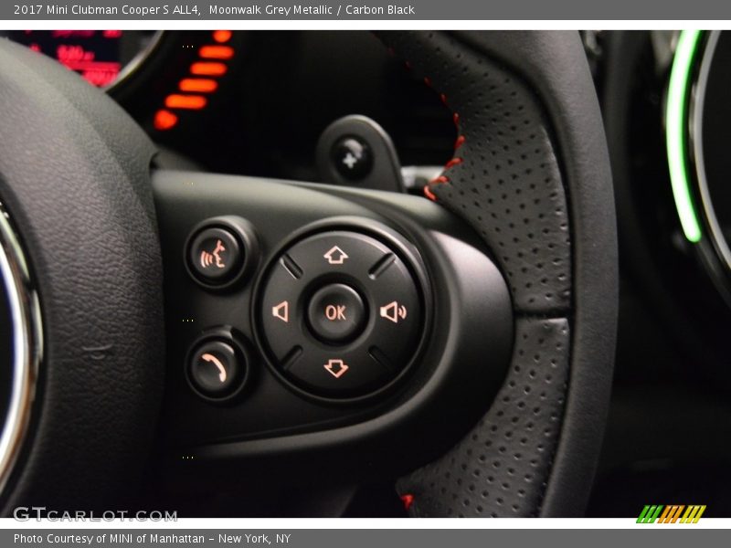 Controls of 2017 Clubman Cooper S ALL4