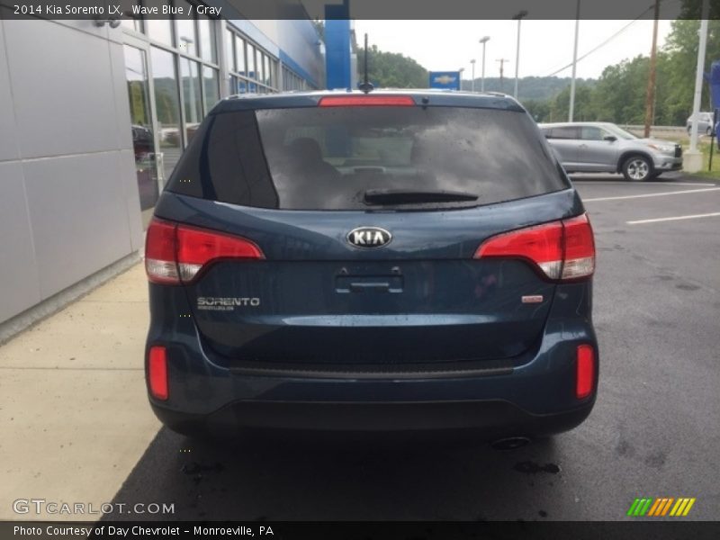 Wave Blue / Gray 2014 Kia Sorento LX