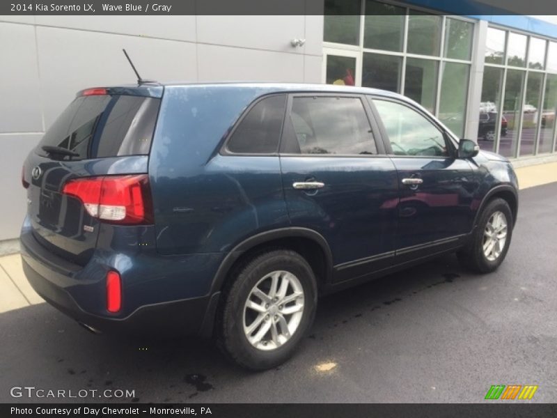 Wave Blue / Gray 2014 Kia Sorento LX