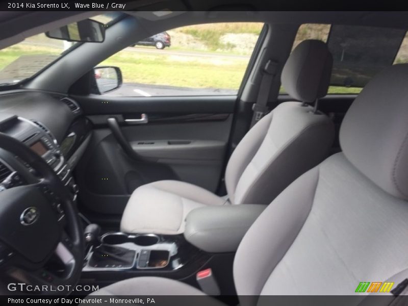 Wave Blue / Gray 2014 Kia Sorento LX