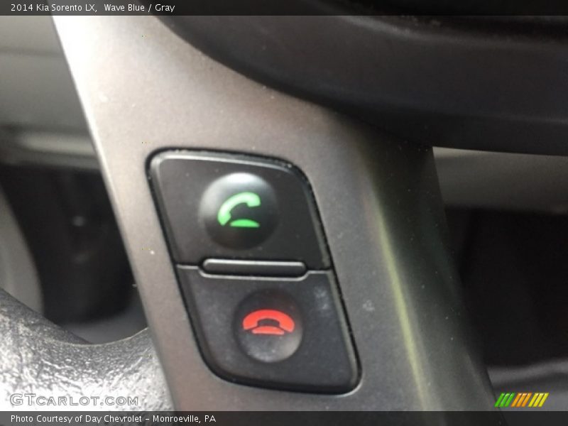 Wave Blue / Gray 2014 Kia Sorento LX