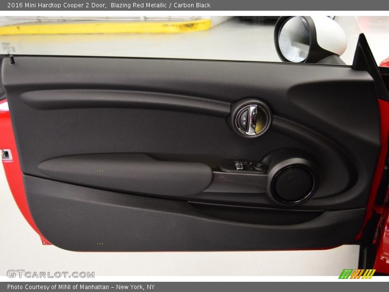 Blazing Red Metallic / Carbon Black 2016 Mini Hardtop Cooper 2 Door