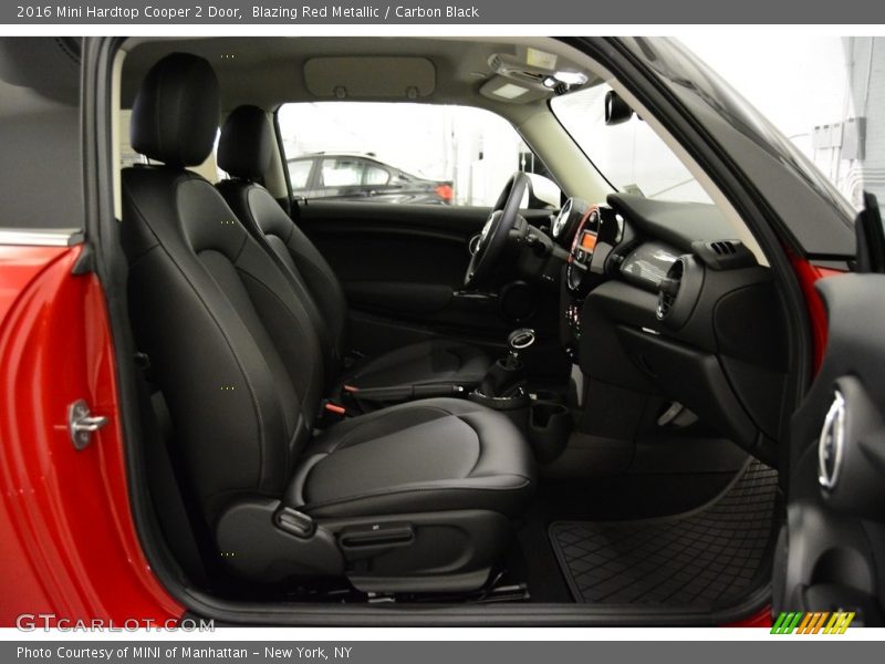 Blazing Red Metallic / Carbon Black 2016 Mini Hardtop Cooper 2 Door