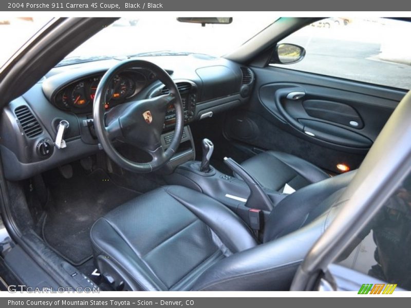 Black / Black 2004 Porsche 911 Carrera 4S Coupe