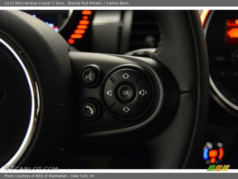 Blazing Red Metallic / Carbon Black 2016 Mini Hardtop Cooper 2 Door