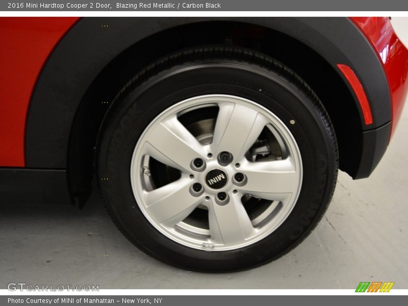 Blazing Red Metallic / Carbon Black 2016 Mini Hardtop Cooper 2 Door