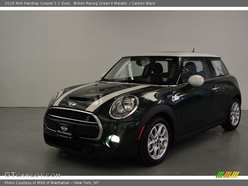 British Racing Green II Metallic / Carbon Black 2016 Mini Hardtop Cooper S 2 Door