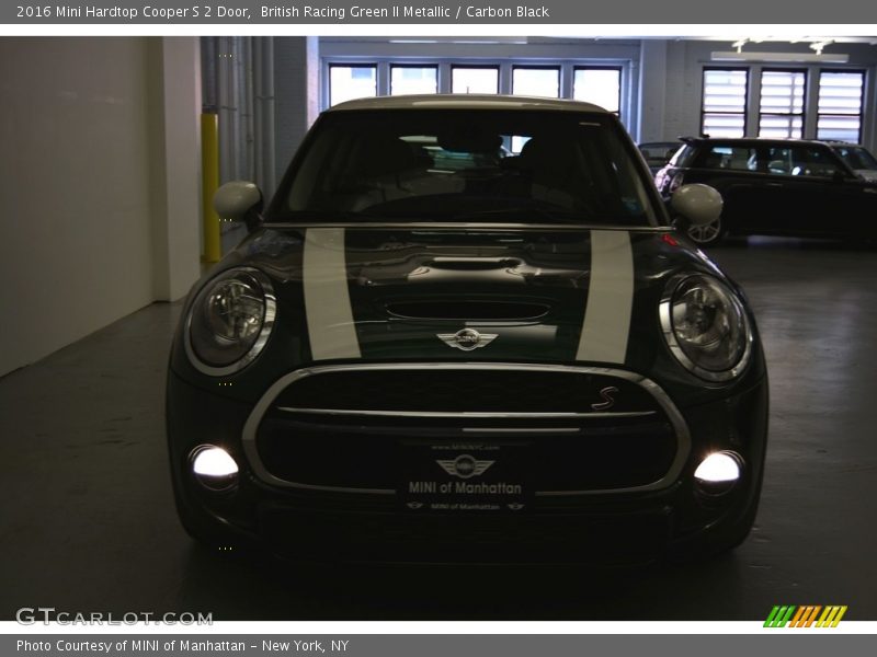 British Racing Green II Metallic / Carbon Black 2016 Mini Hardtop Cooper S 2 Door