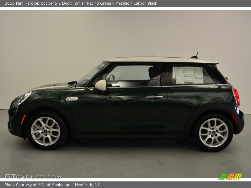 British Racing Green II Metallic / Carbon Black 2016 Mini Hardtop Cooper S 2 Door