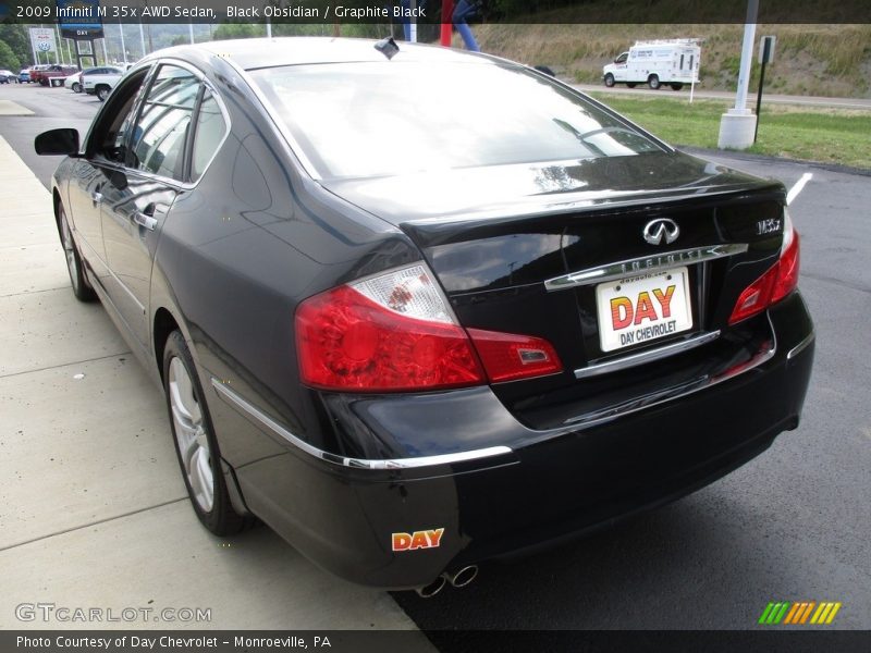 Black Obsidian / Graphite Black 2009 Infiniti M 35x AWD Sedan
