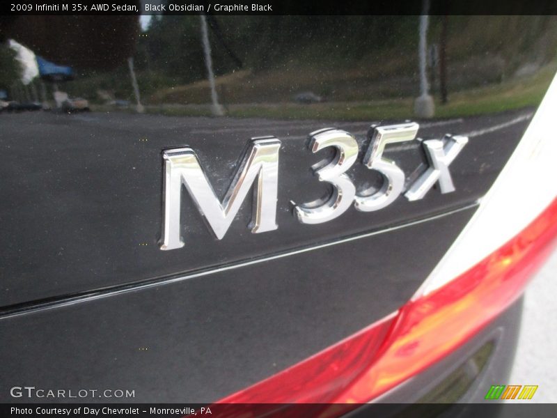 Black Obsidian / Graphite Black 2009 Infiniti M 35x AWD Sedan