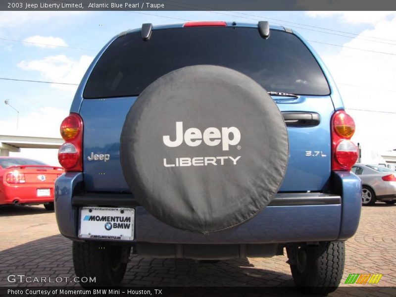 Atlantic Blue Pearl / Taupe 2003 Jeep Liberty Limited