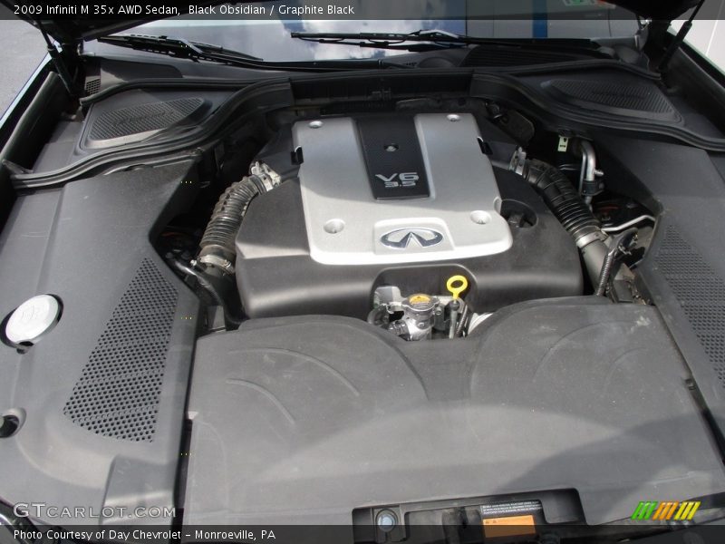 Black Obsidian / Graphite Black 2009 Infiniti M 35x AWD Sedan