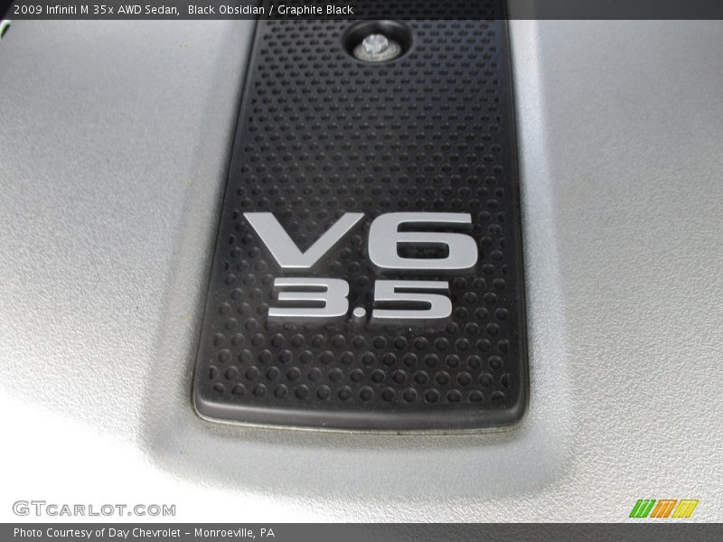 Black Obsidian / Graphite Black 2009 Infiniti M 35x AWD Sedan